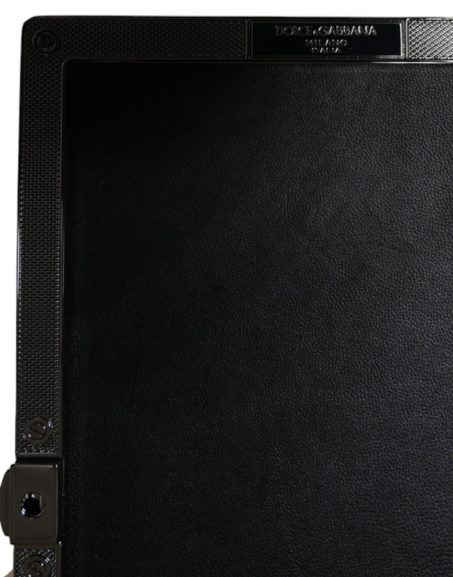 Black Velvet Crystal Clutch Evening Party Purse Bag-Dolce & Gabbana-LabelTerrace.com