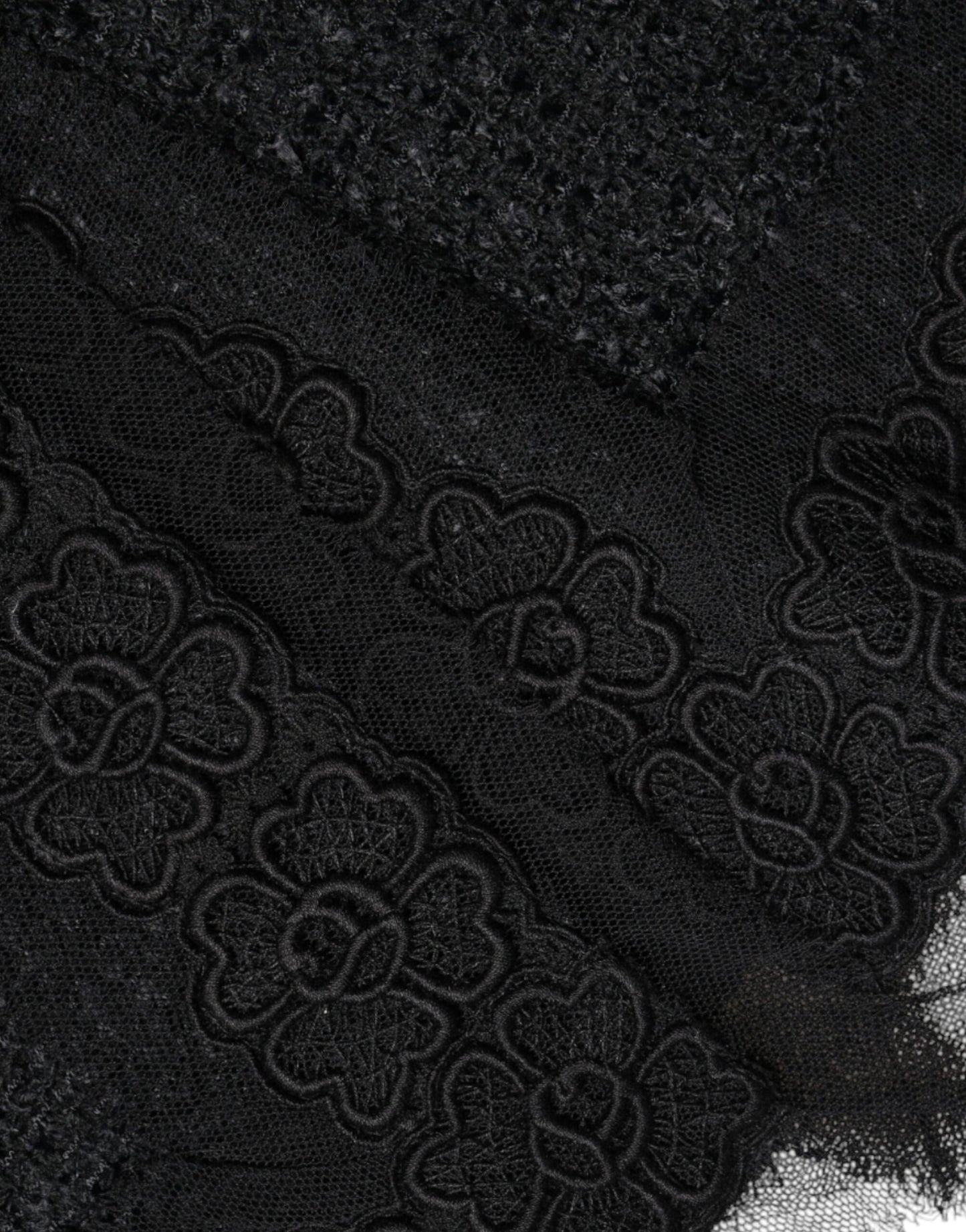 Black Virgin Wool Pencil Cut Midi Skirt-Dolce & Gabbana-LabelTerrace.com