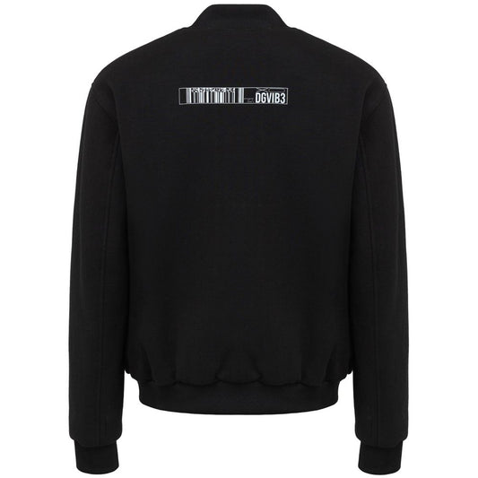 Black Viscose Jackets & Coat-Dolce & Gabbana-LabelTerrace.com