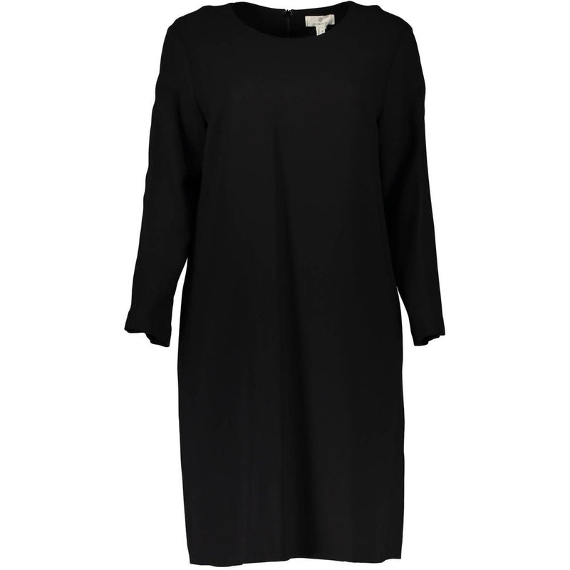 Black Viscose Women Dress-Gant-LabelTerrace.com