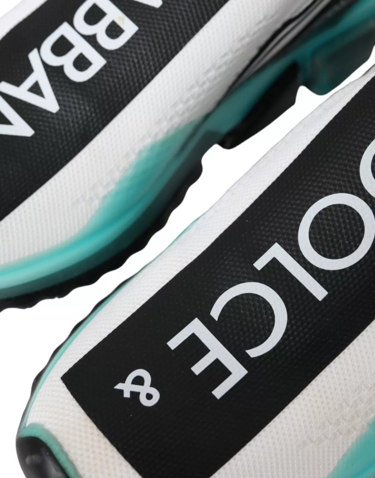 Black White Blue Slip On Sorrento Sneakers-Dolce & Gabbana-LabelTerrace.com