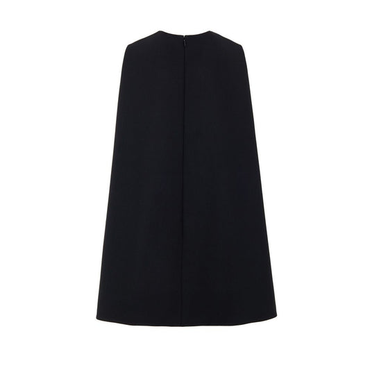 Black Wool Casual Dress-Gucci-LabelTerrace.com