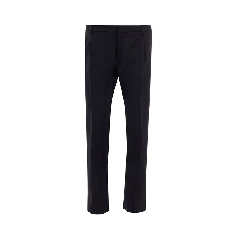 Black Wool Pant-Valentino-LabelTerrace.com