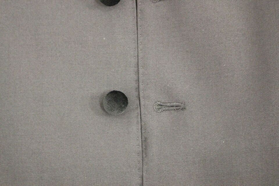 Black Wool Formal Dress Vest Gilet Weste-Dolce & Gabbana-LabelTerrace.com