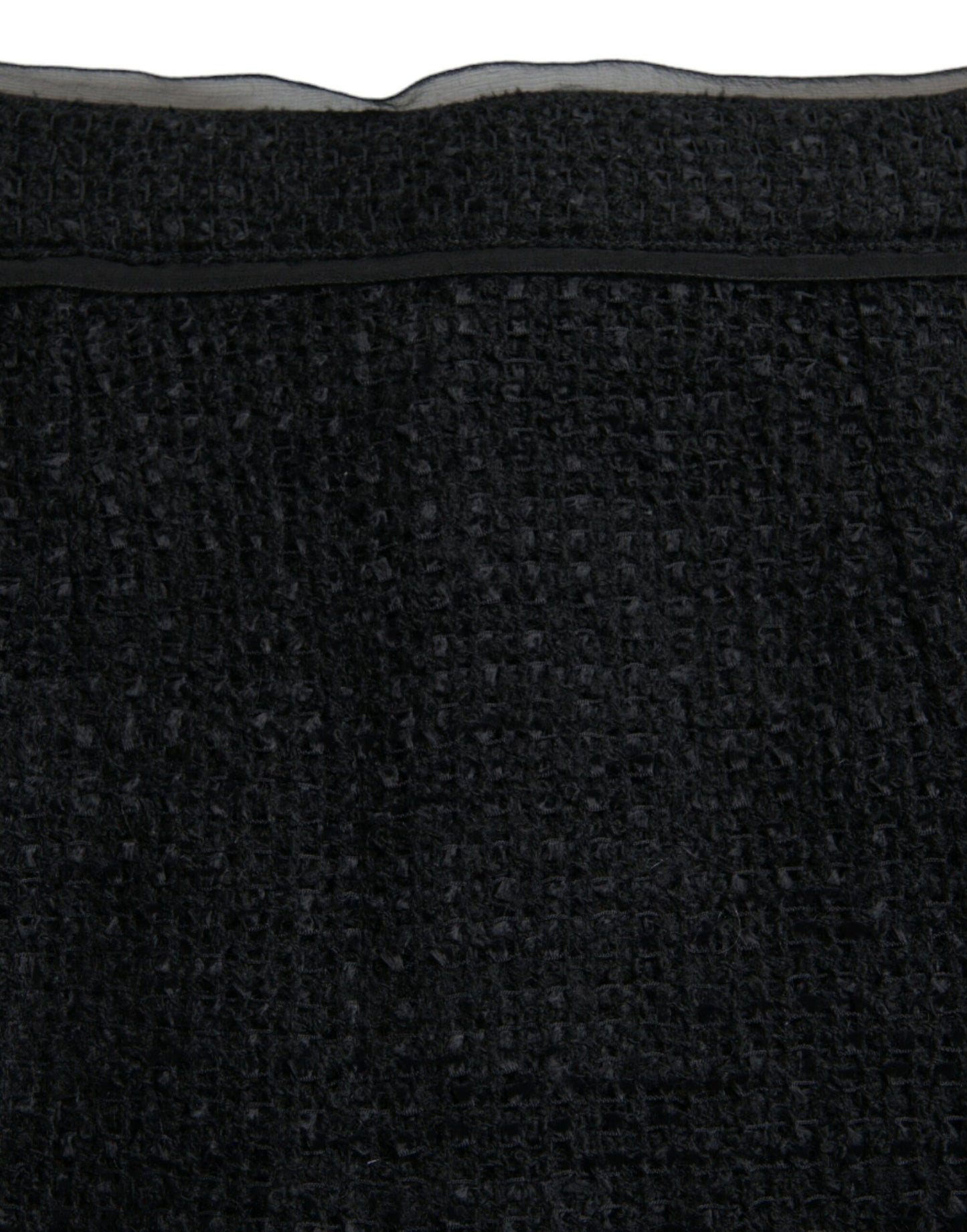 Black Wool High Waist Pencil Cut Midi Skirt-Dolce & Gabbana-LabelTerrace.com