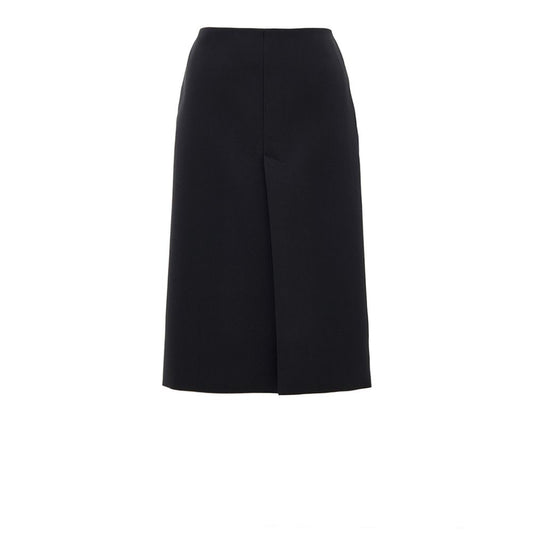 Black Wool Skirt-Gucci-LabelTerrace.com