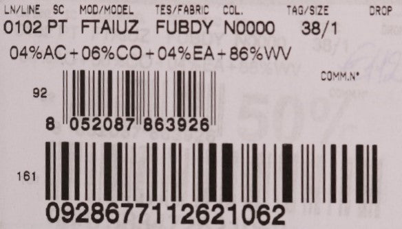 Black Wool Stretch Crystal Pants-Dolce & Gabbana-LabelTerrace.com