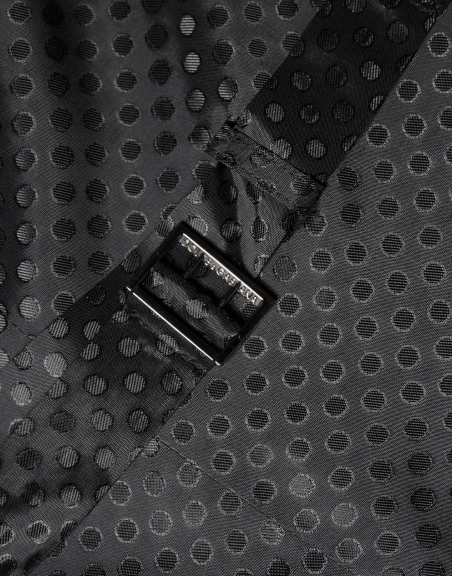 Black Wool Waistcoat Dress Formal Vest-Dolce & Gabbana-LabelTerrace.com