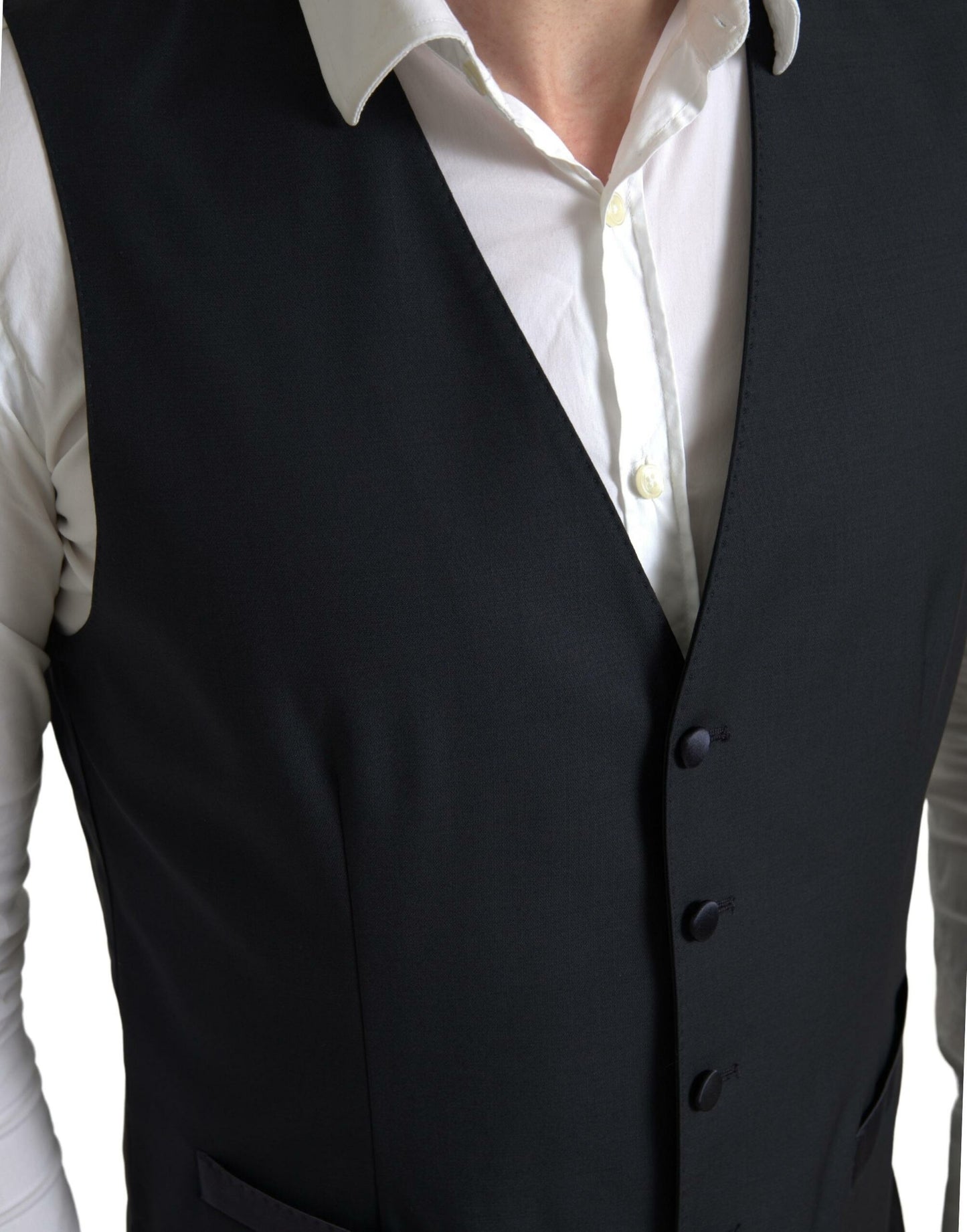 Blue 2 Piece Single Breasted MARTINI Suit-Dolce & Gabbana-LabelTerrace.com