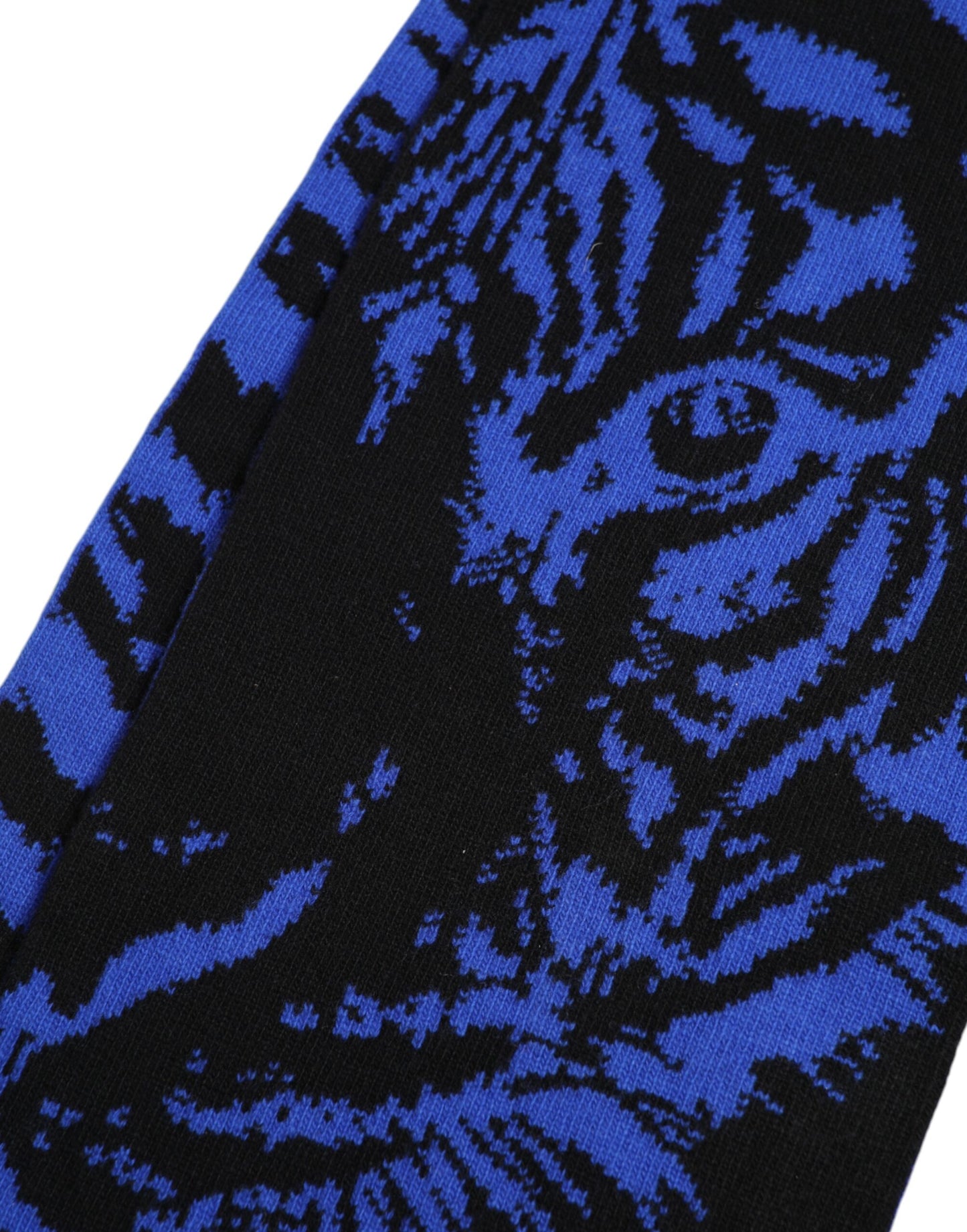 Blue Black Logo Neck Warmer Wrap Shawl Scarf-Dolce & Gabbana-LabelTerrace.com