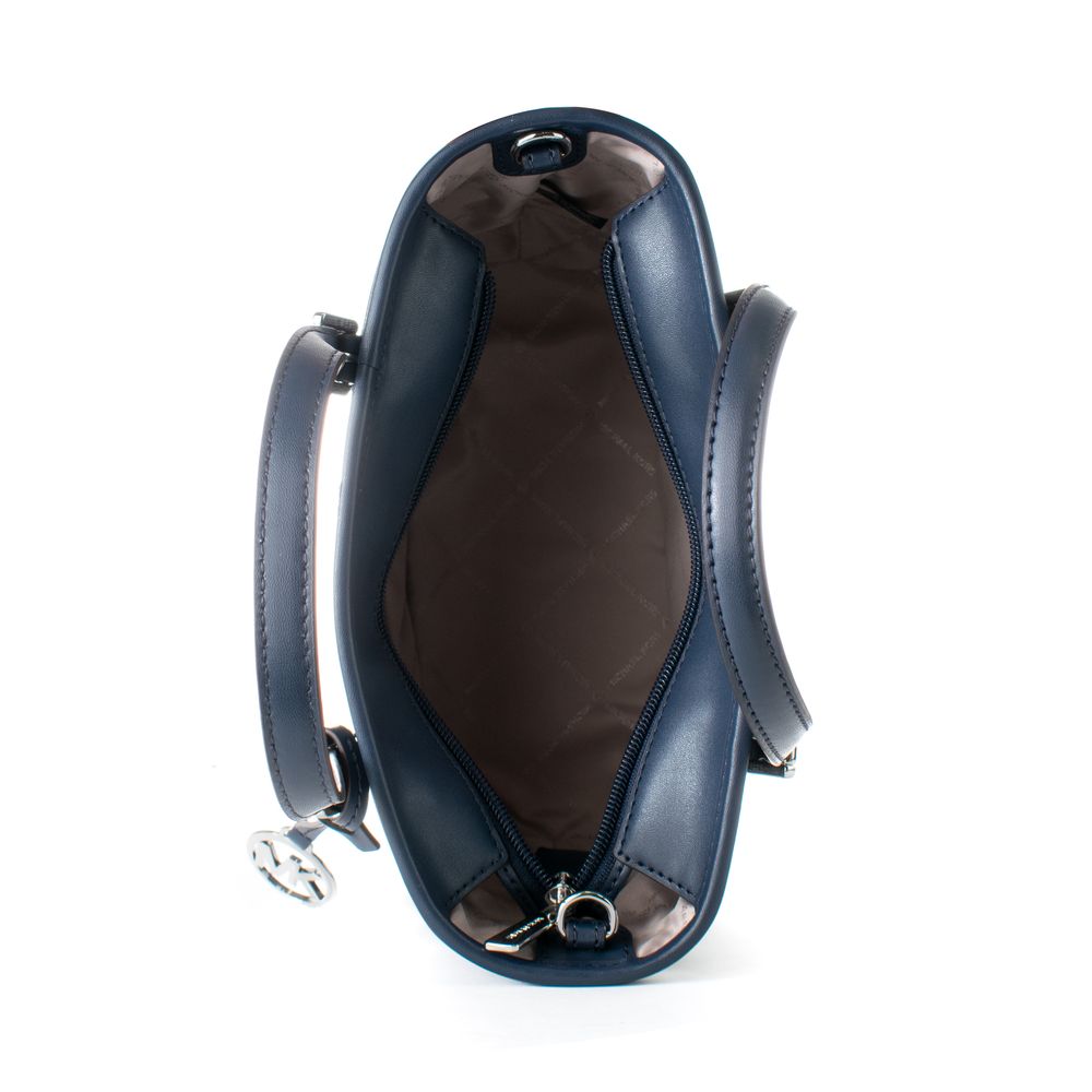 Blue Canvas Tote Bag