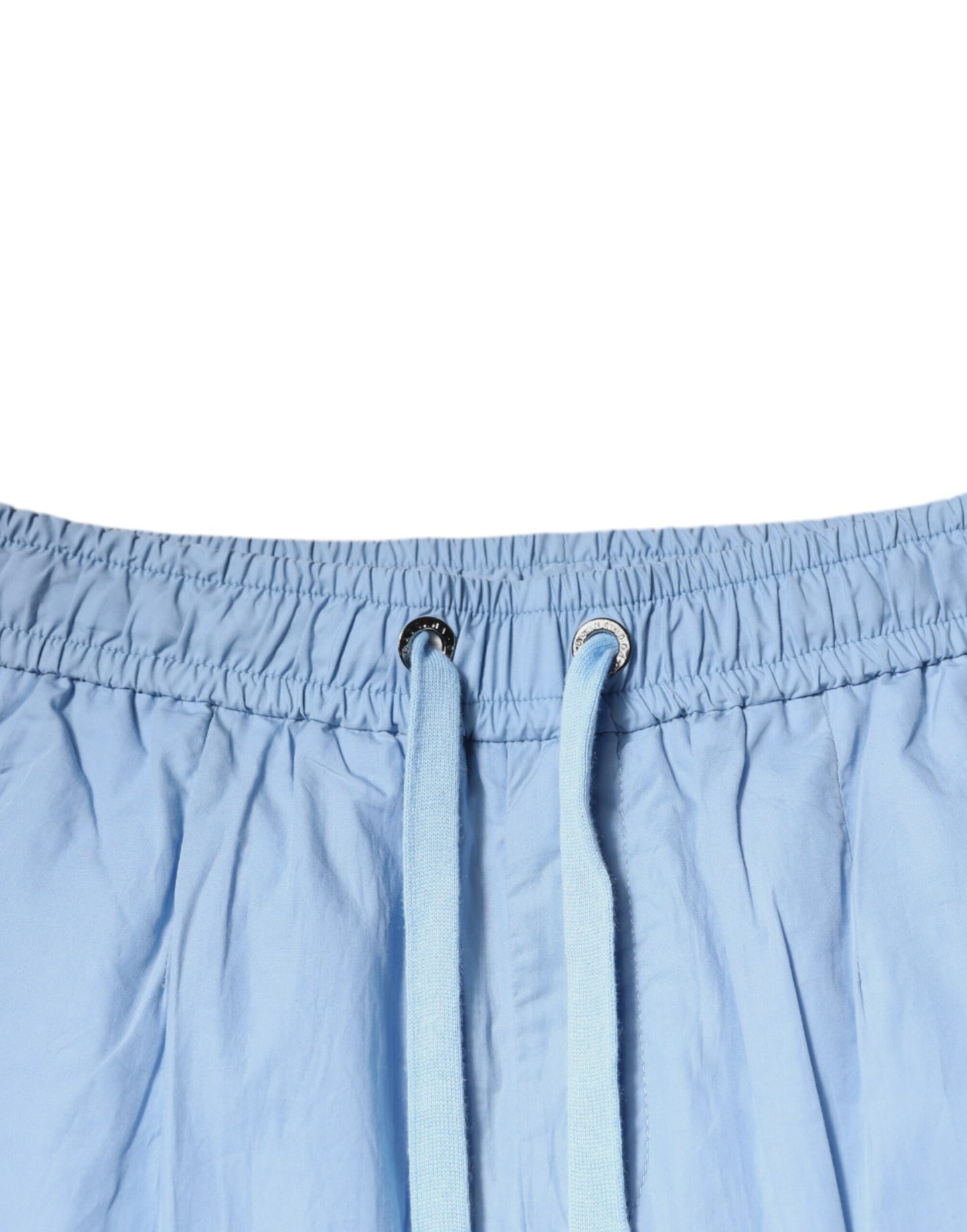 Blue Cotton Jogger Sweatpants Pants-Dolce & Gabbana-LabelTerrace.com