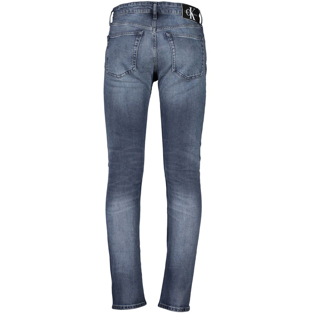 Blue Cotton Men Jeans-Calvin Klein-LabelTerrace.com