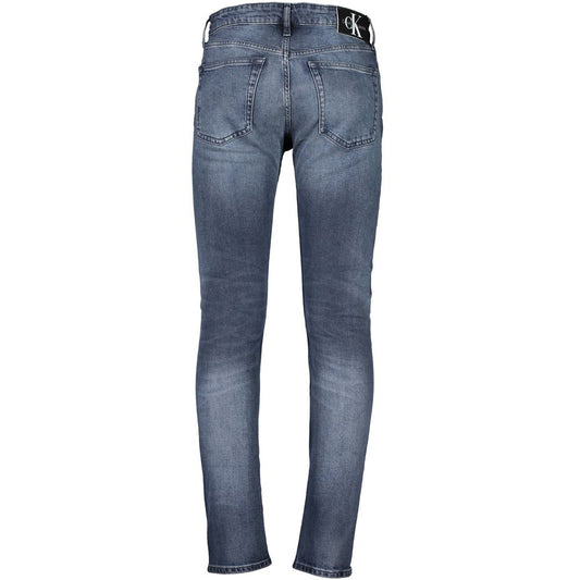 Blue Cotton Men Jeans-Calvin Klein-LabelTerrace.com