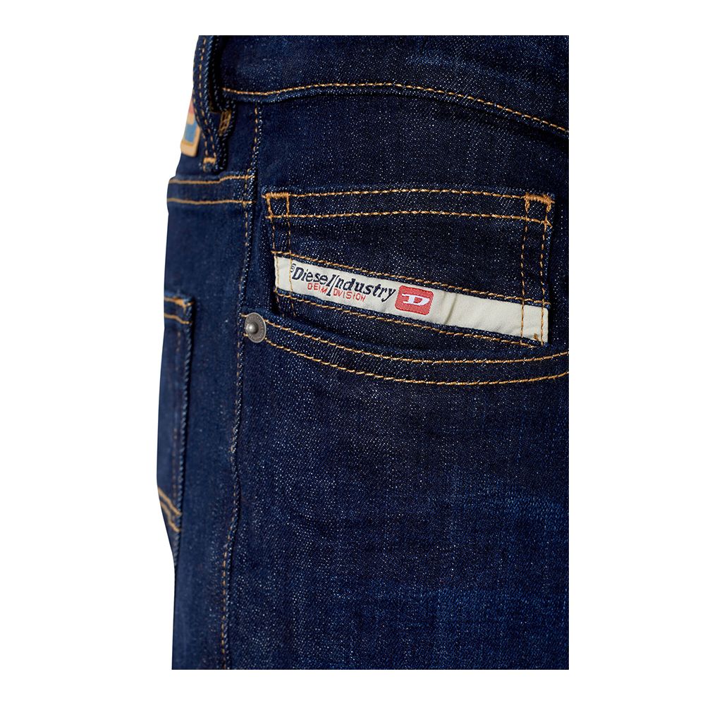 Blue Cotton Men Jeans-Diesel-LabelTerrace.com