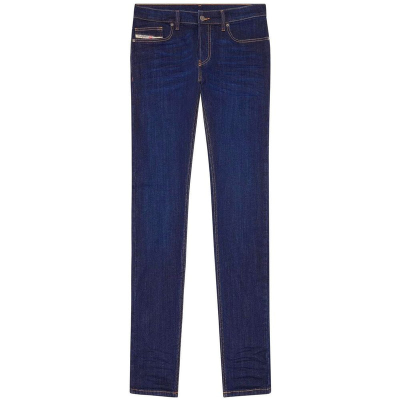 Blue Cotton Men Jeans-Diesel-LabelTerrace.com