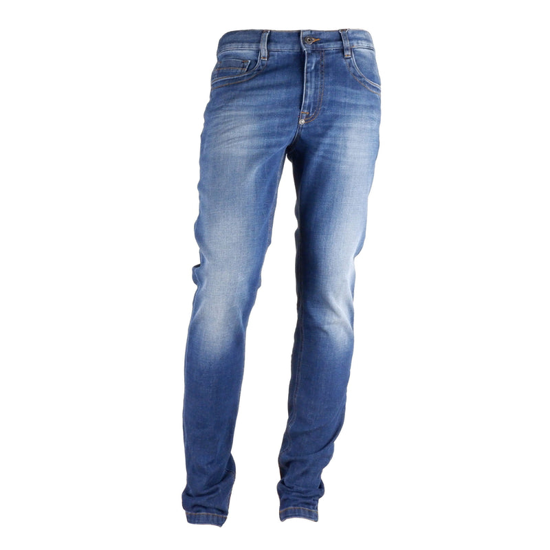 Blue Cotton Men Jeans