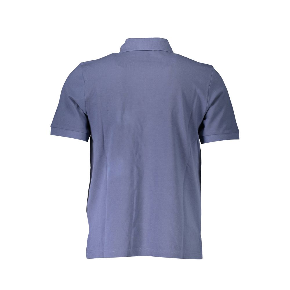 Blue Cotton Polo Shirt-North Sails-LabelTerrace.com