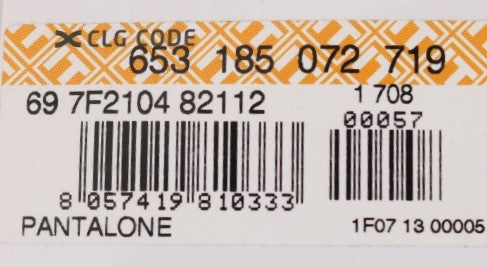 Blue Cotton Stretch Chinos Pants-GF Ferre-LabelTerrace.com