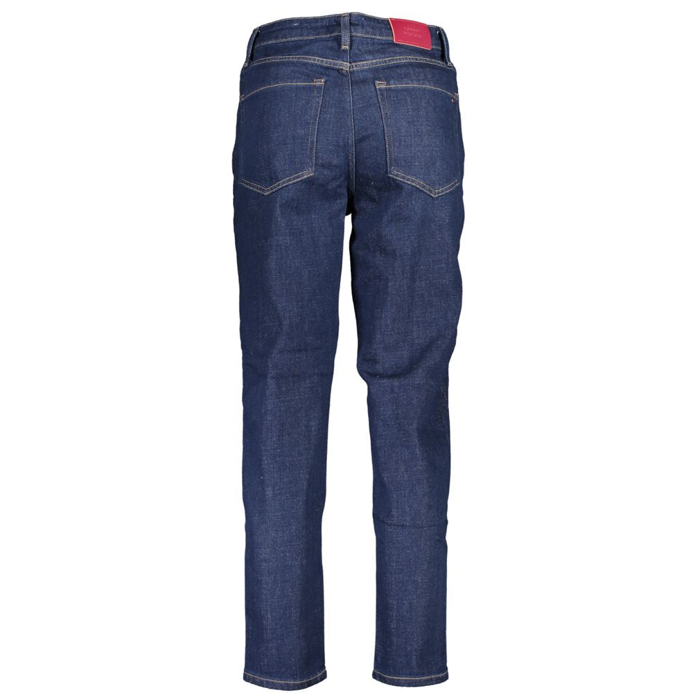 Blue Cotton Women Jeans-Tommy Hilfiger-LabelTerrace.com
