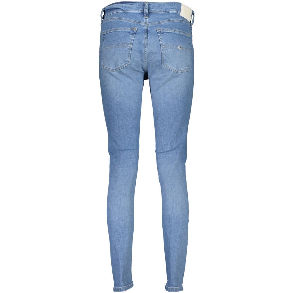 Blue Cotton Women Skinny Jean-Tommy Hilfiger-LabelTerrace.com