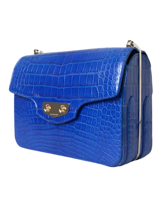 Blue Exotic Leather Neo Classic Small Shoulder Bag-Balenciaga-LabelTerrace.com