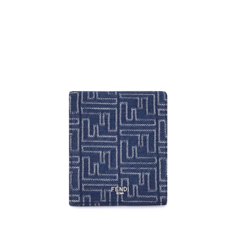 Blue Fabric Wallet
