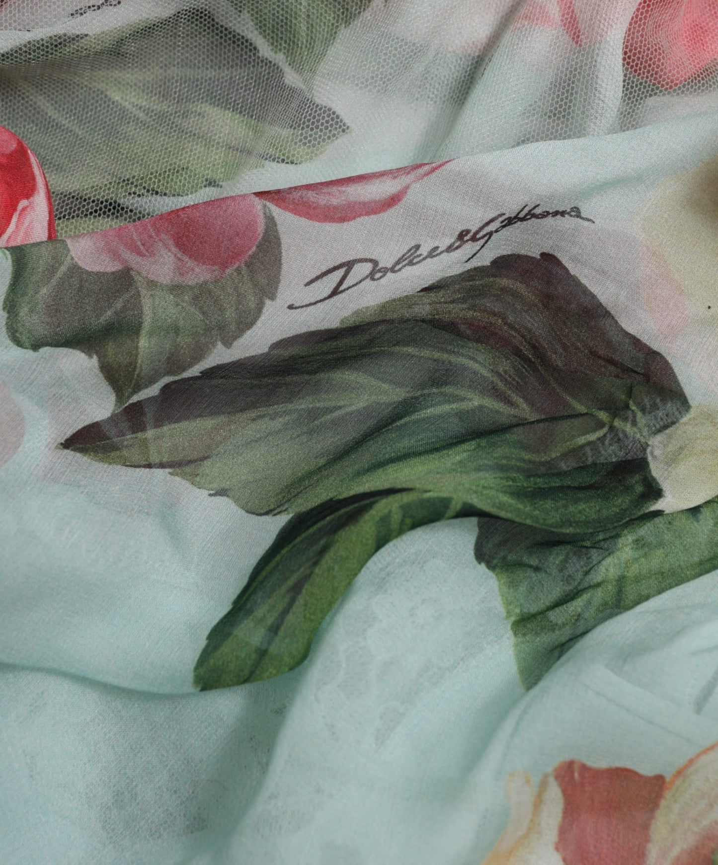 Blue Floral Print Tiered Long Maxi Dress-Dolce & Gabbana-LabelTerrace.com