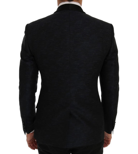 Blue MARTINI Slim 2 Piece Blazer-Dolce & Gabbana-LabelTerrace.com