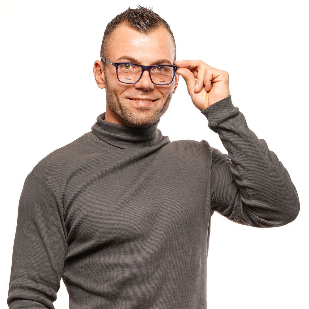 Blue Men Glasses Frame