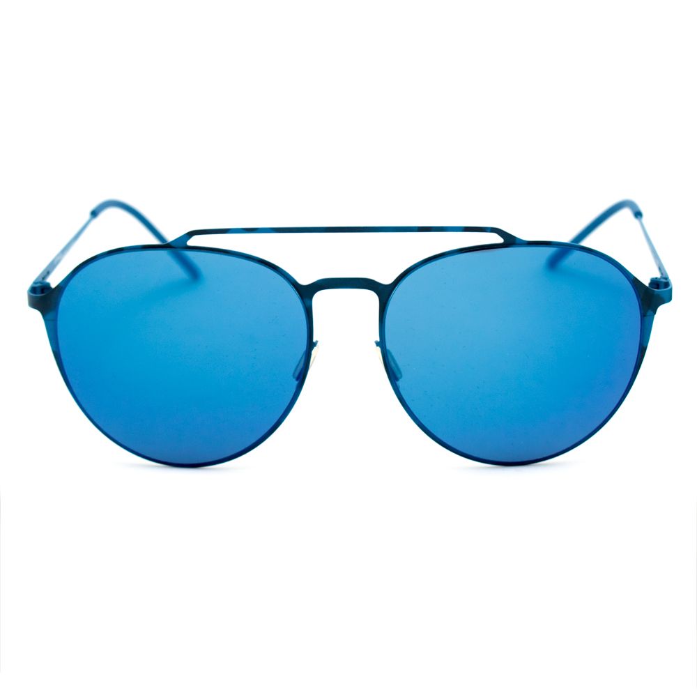 Blue Metal Sunglasses