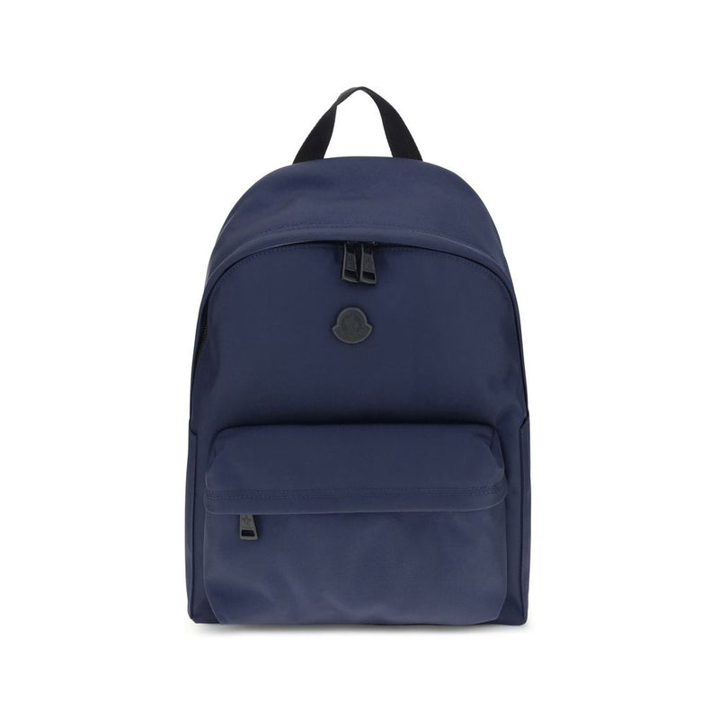 Blue Nylon Backpack