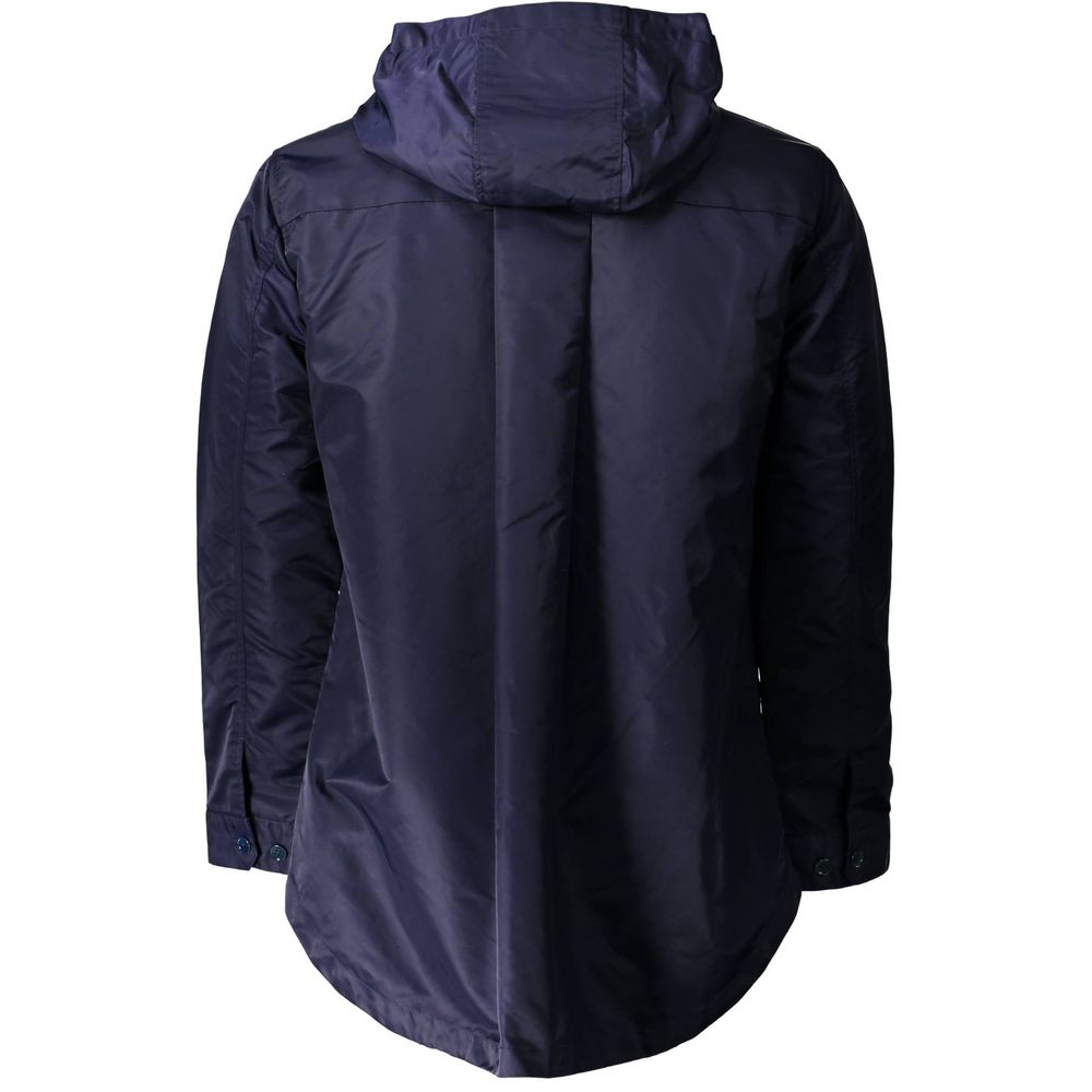 Blue Nylon Men's Jacket-Gant-LabelTerrace.com