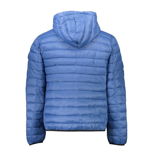 Blue Nylon Men's Jacket-U.S. POLO ASSN.-LabelTerrace.com