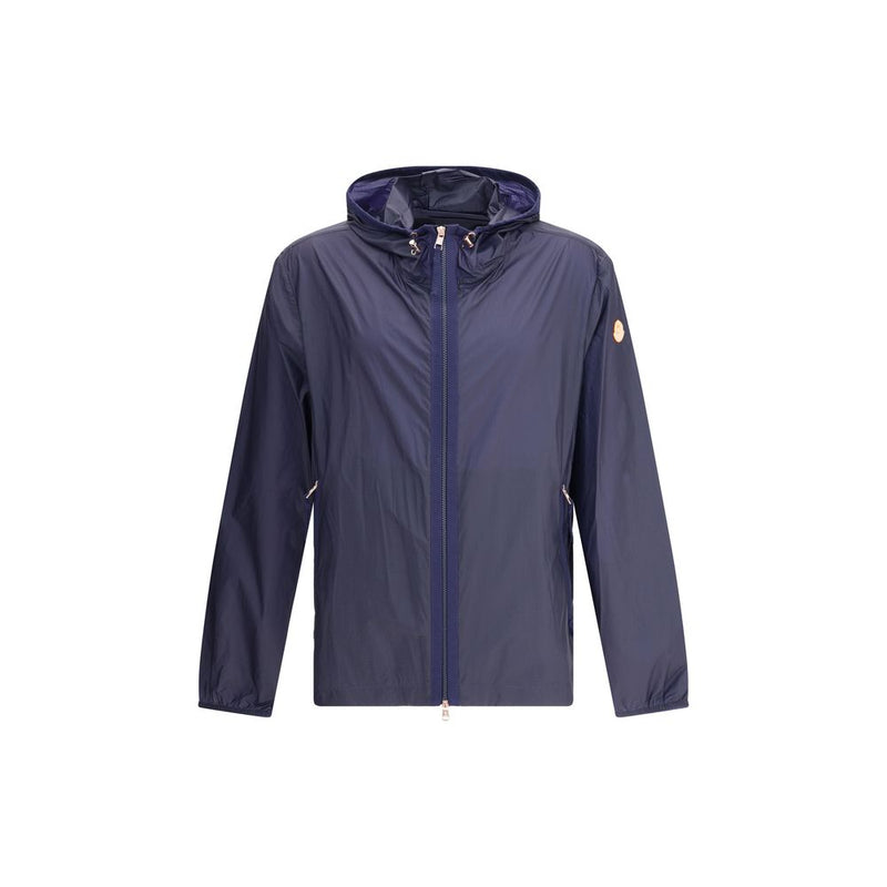 Blue Nylon Shell Jacket