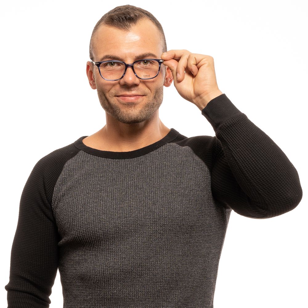 Blue Men Glasses Frame