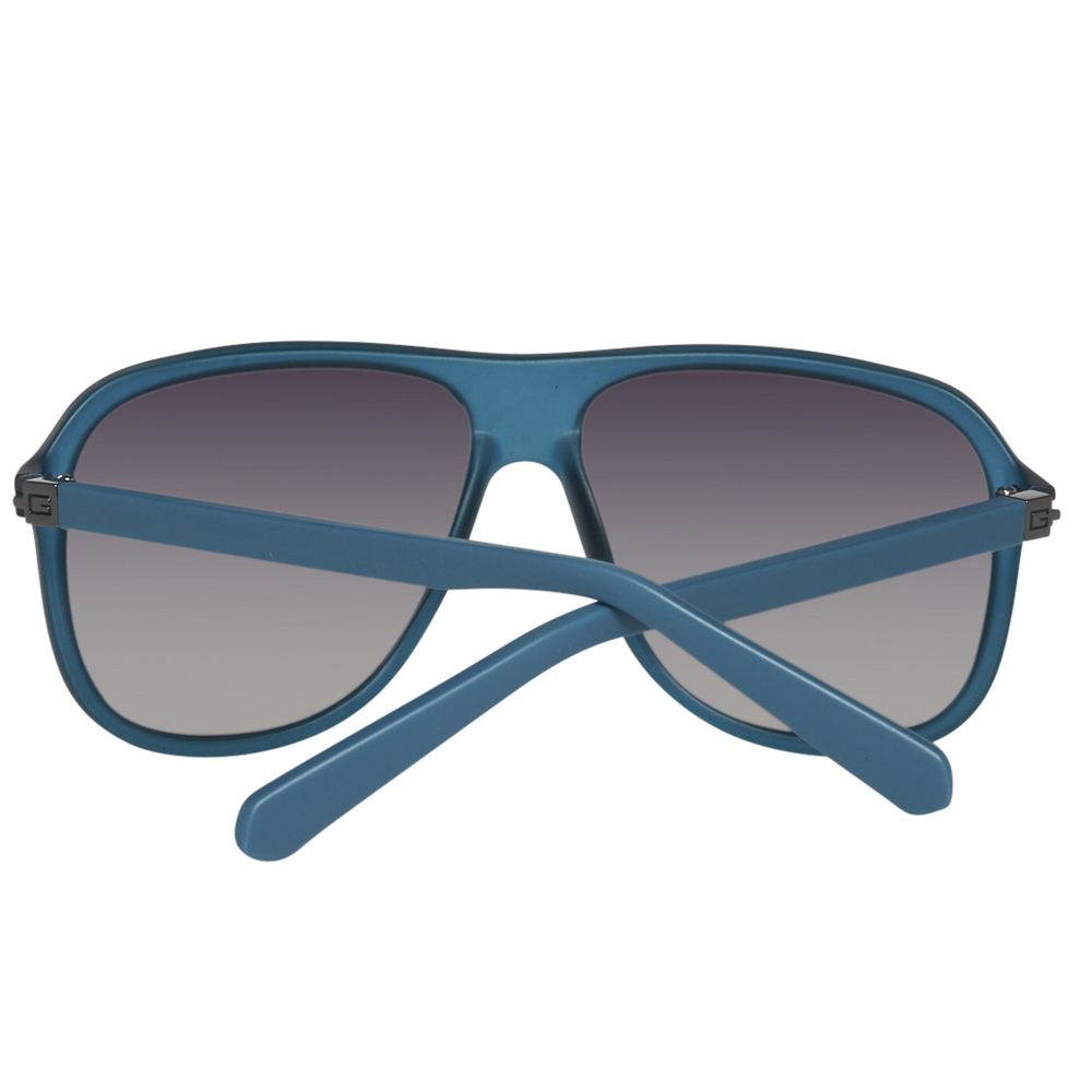 Blue Plastic Sunglasses-Guess-LabelTerrace.com