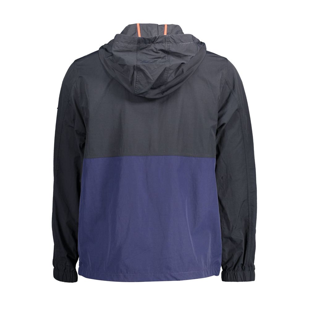 Blue Polyamide Men Jacket-Gant-LabelTerrace.com