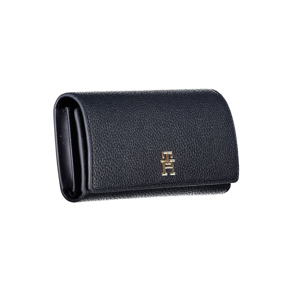 Blue Polyethylene Women Wallet-Tommy Hilfiger-LabelTerrace.com