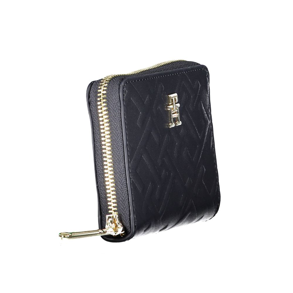 Blue Polyethylene Women Wallet-Tommy Hilfiger-LabelTerrace.com