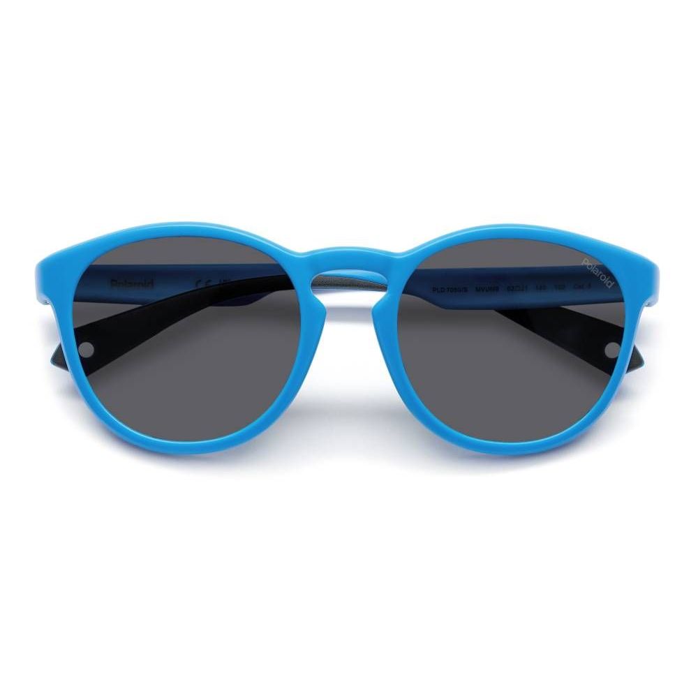 Blue Resin Sunglasses-Polaroid-LabelTerrace.com