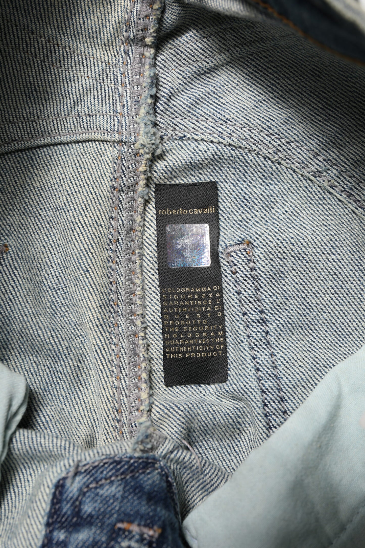 Blue Washed Straight Fit Men Denim Jeans-Just Cavalli-LabelTerrace.com