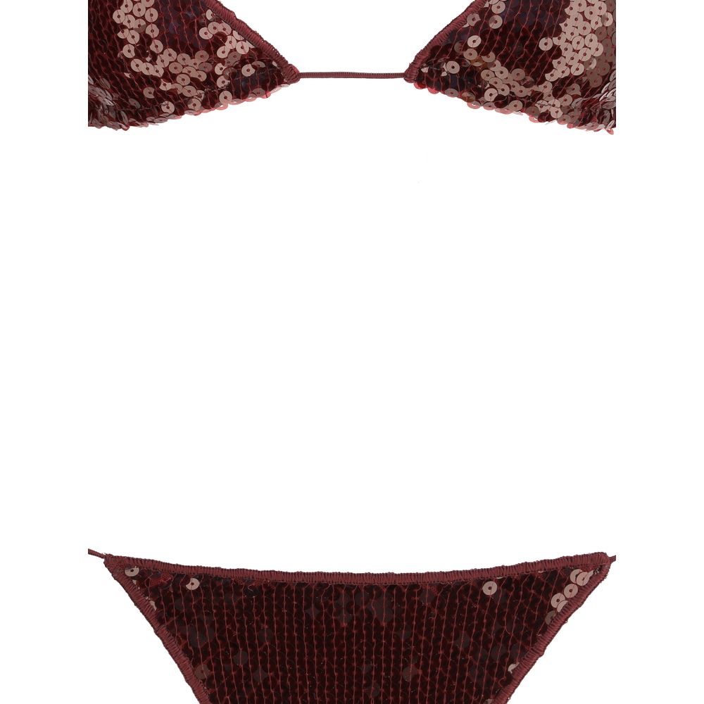 Bordeaux Polyamide Bikini