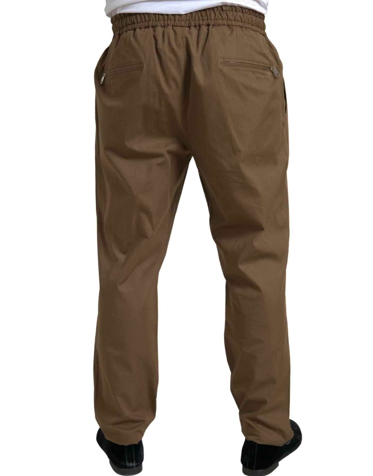 Brown 2 Piece Single Breasted TAORMINA Suit-Dolce & Gabbana-LabelTerrace.com