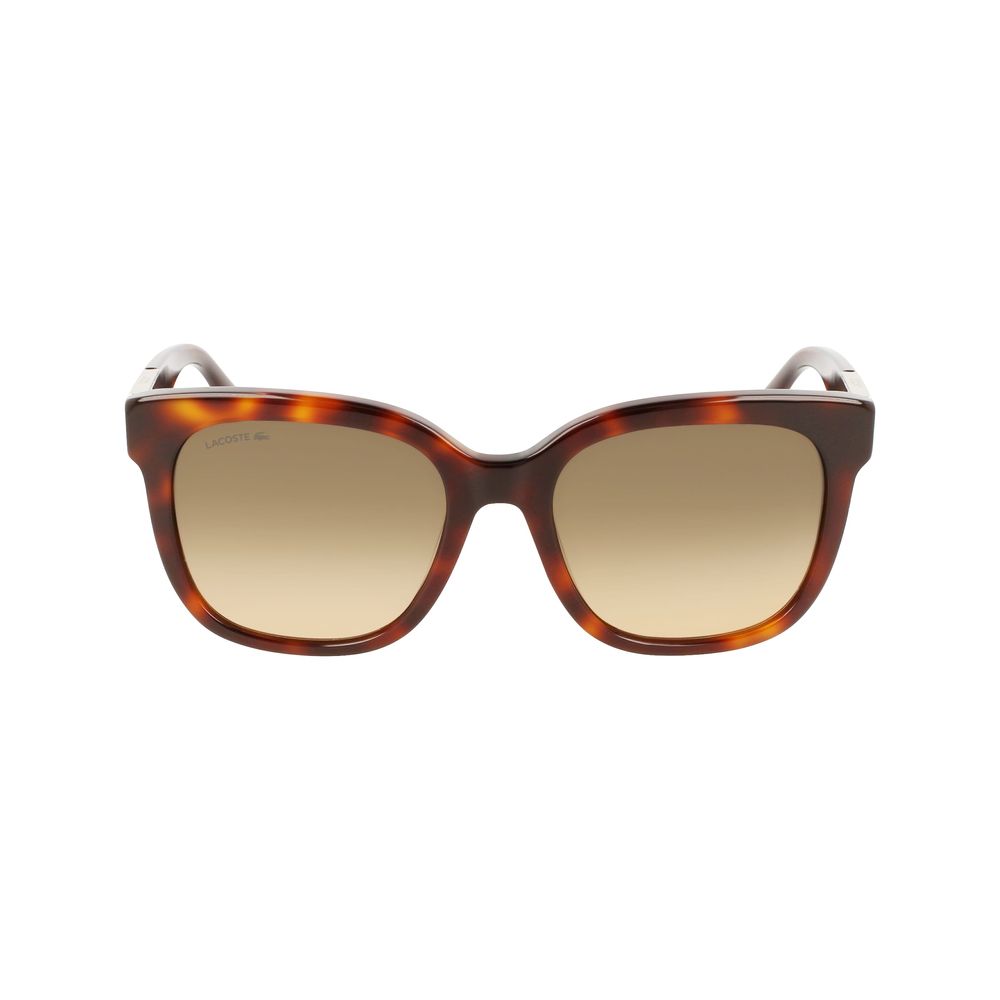 Brown Acetate Sunglasses-Lacoste-LabelTerrace.com