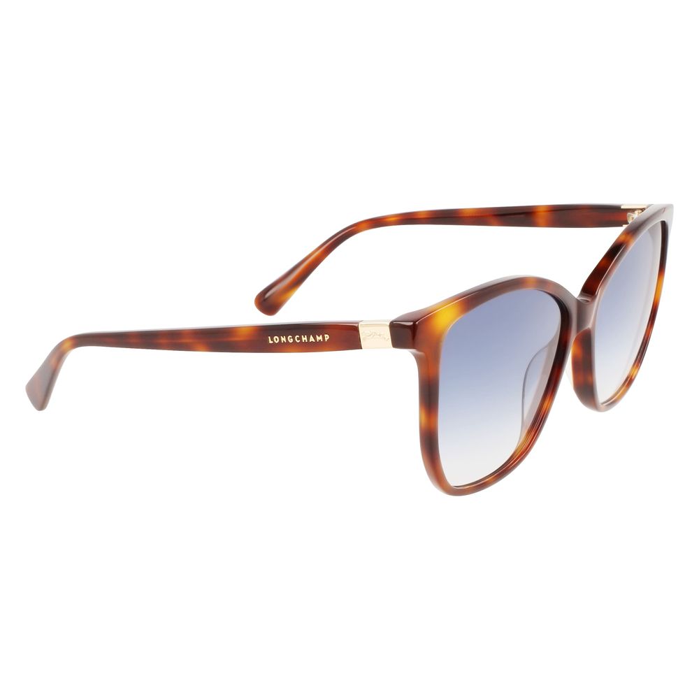 Brown Acetate Sunglasses-Longchamp-LabelTerrace.com