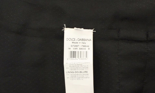 Brown Cotton Blend Dress Vest Gilet-Dolce & Gabbana-LabelTerrace.com