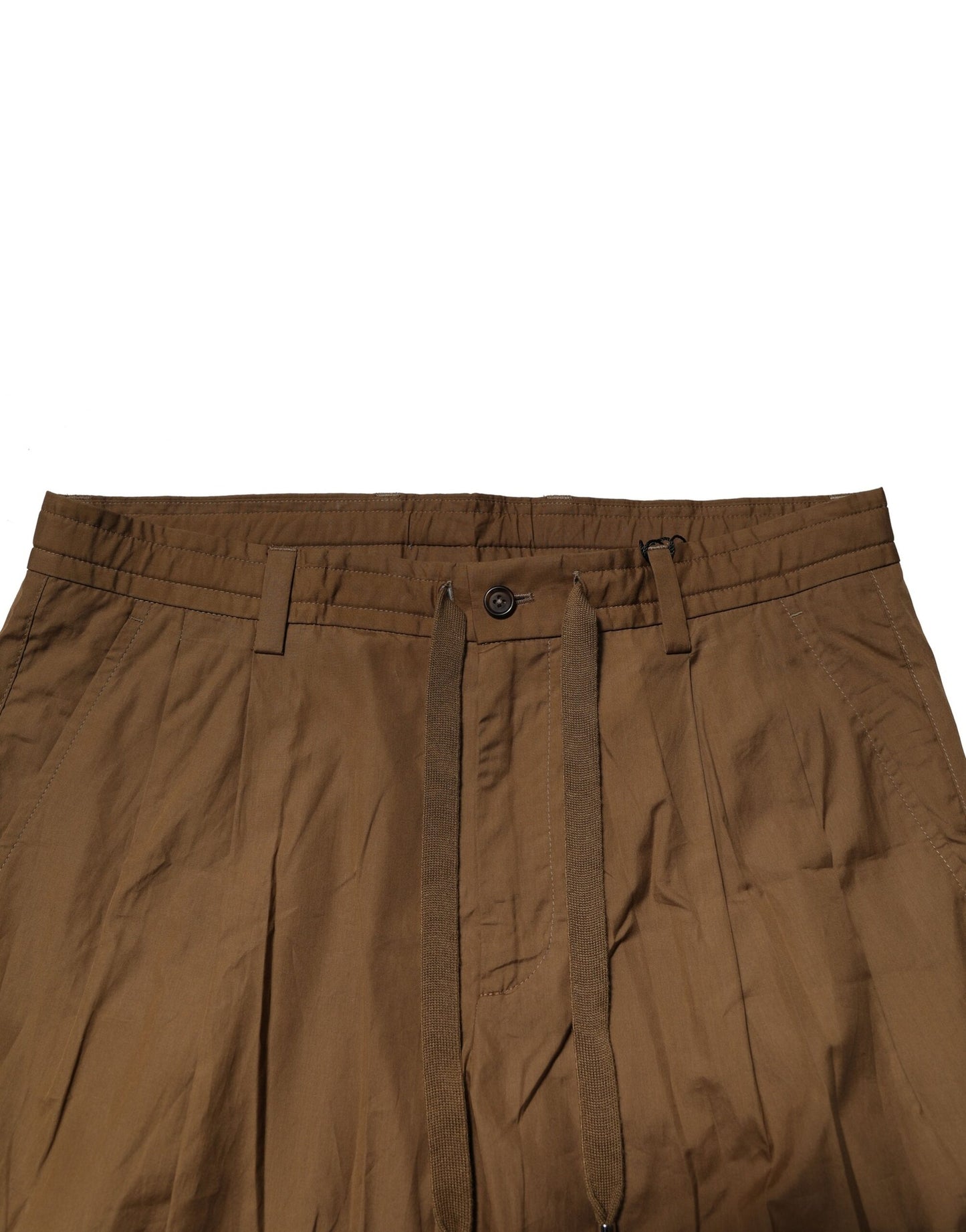 Brown Cotton Chino Mid Waist Men Pants-Dolce & Gabbana-LabelTerrace.com