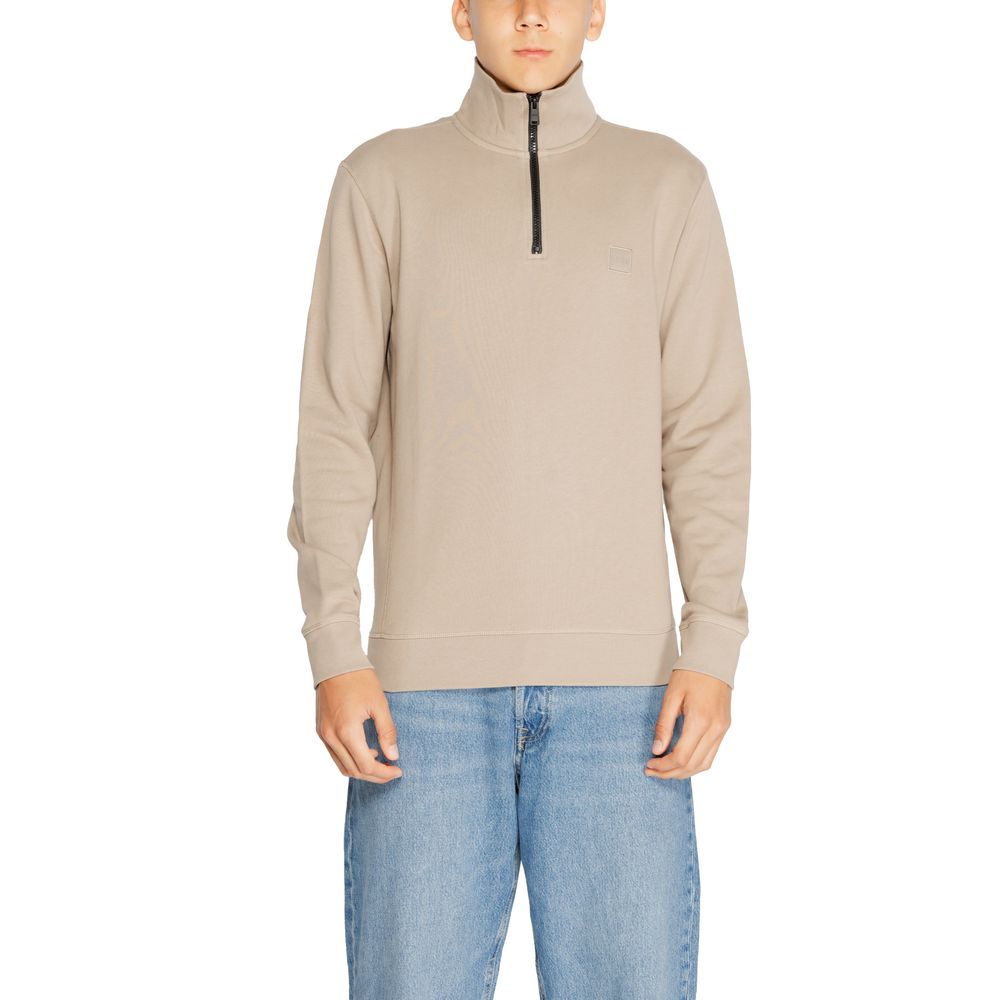 Brown Cotton Sweatshirt