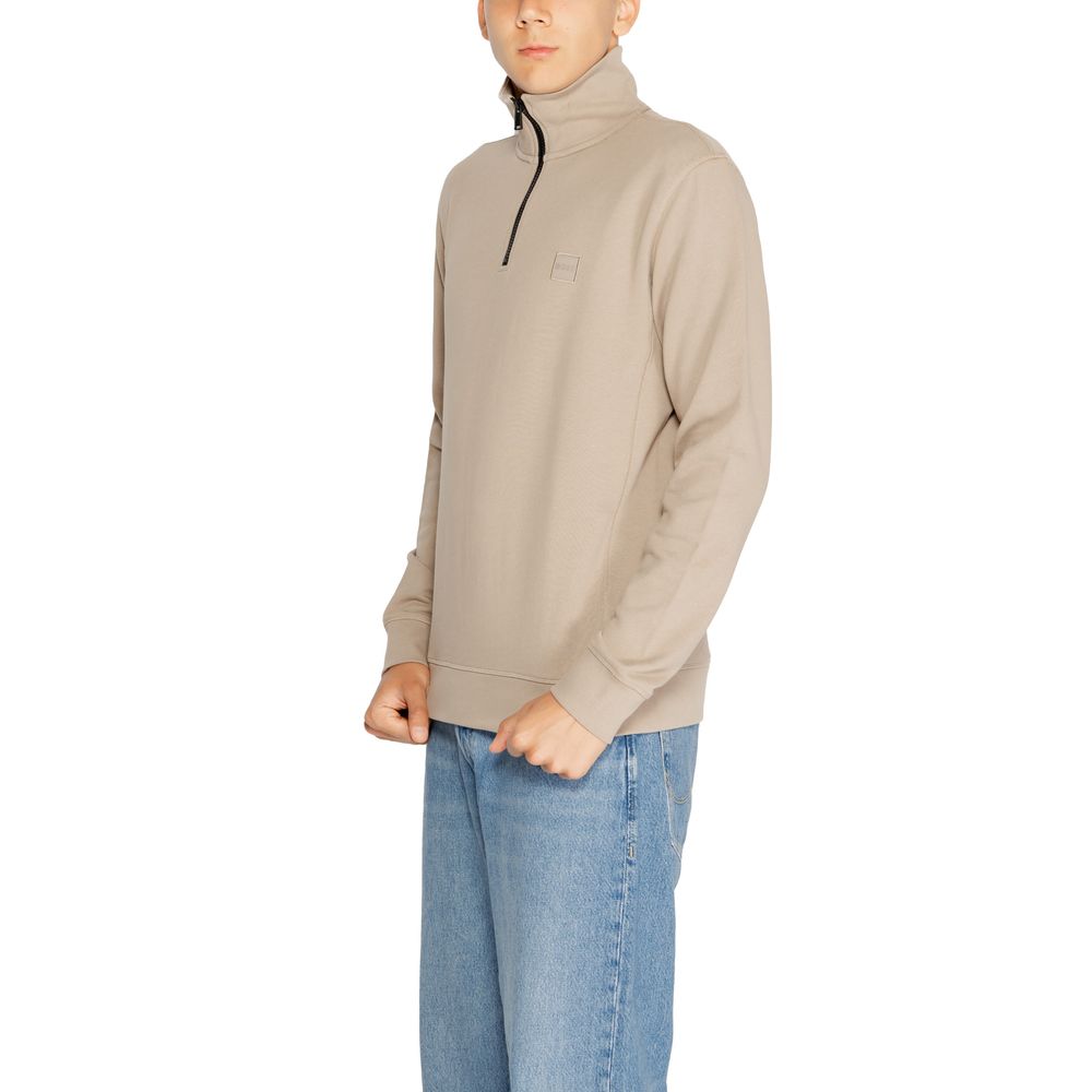 Brown Cotton Sweatshirt
